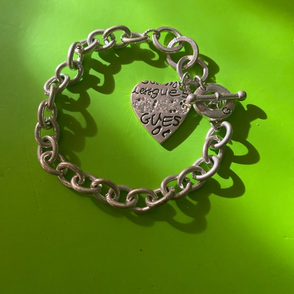 Guess Charm Link Bracelet